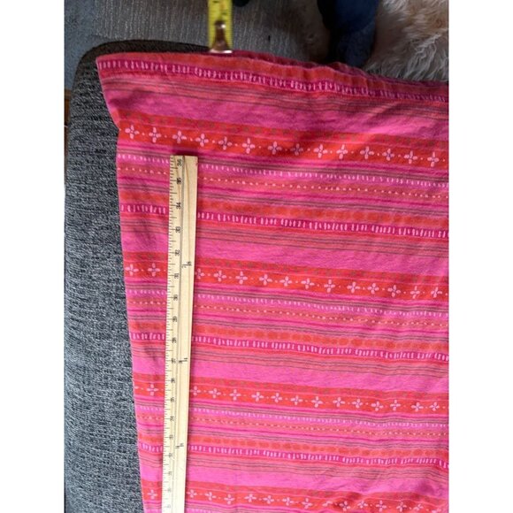 Fresh Produce Pink & Red Sleeveless Maxi Dress With V-Neck & Side Slits - Size M - Picture 8 of 9